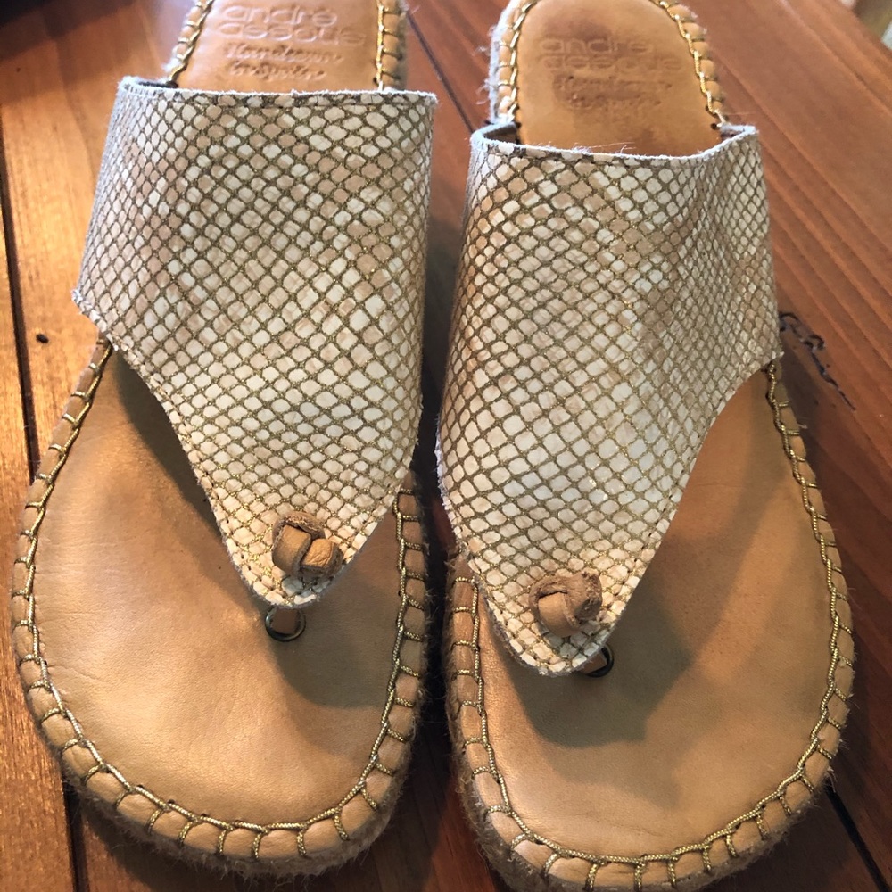 Andre’ Assous platform sandals